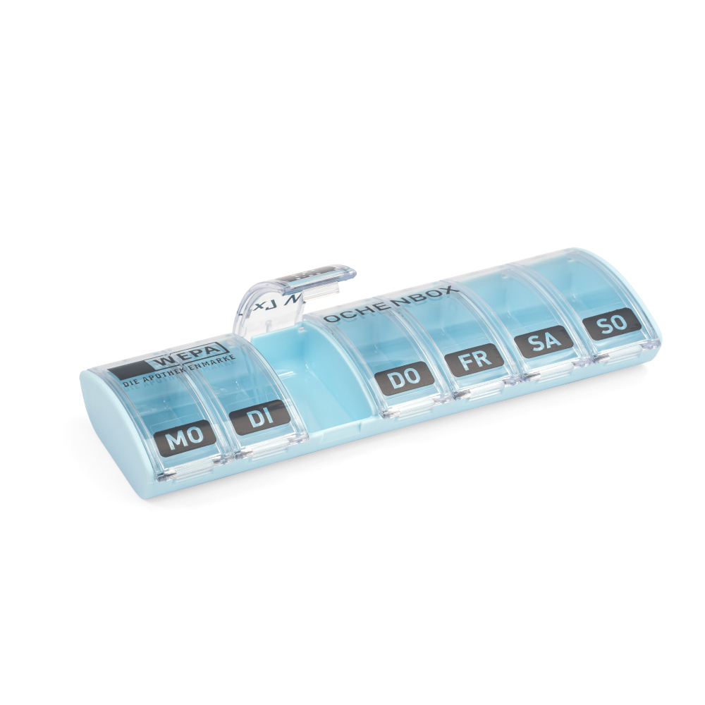 WEPA 1x7 Wochenbox farbig sortiert pastell 1 St