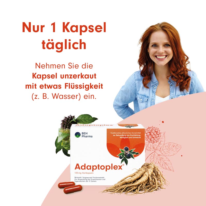 Adaptoplex 120 mg Hartkapseln 30 St Hartkapseln