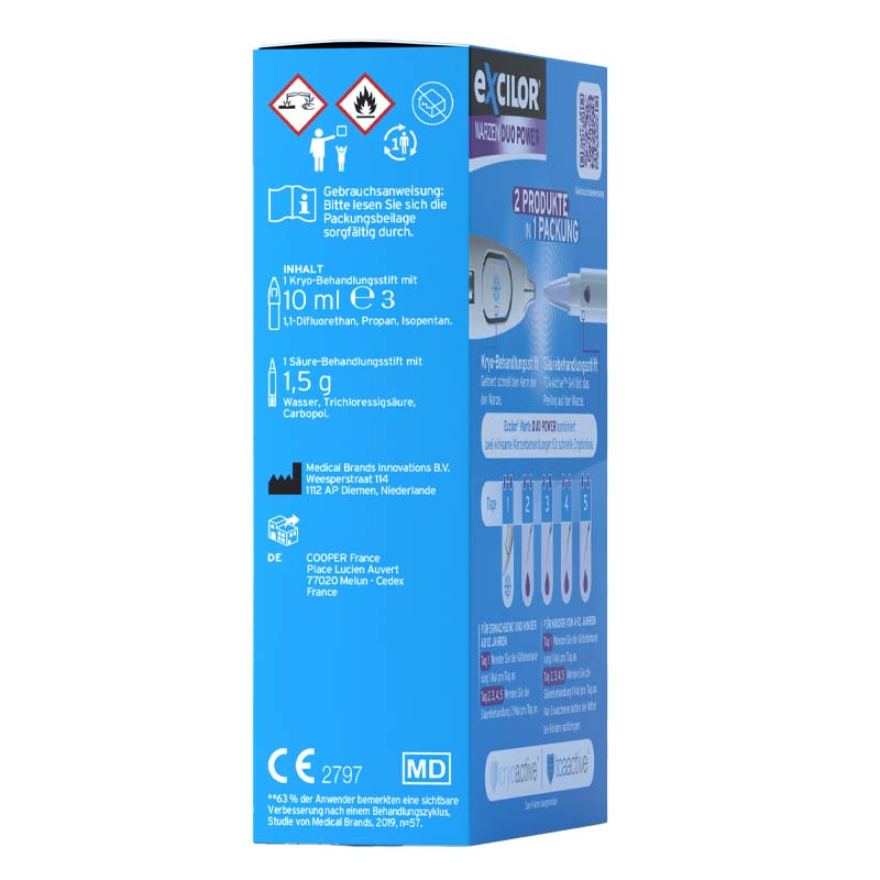 eXCILOR WARZEN DUO POWER 1 Packung Kombipackung