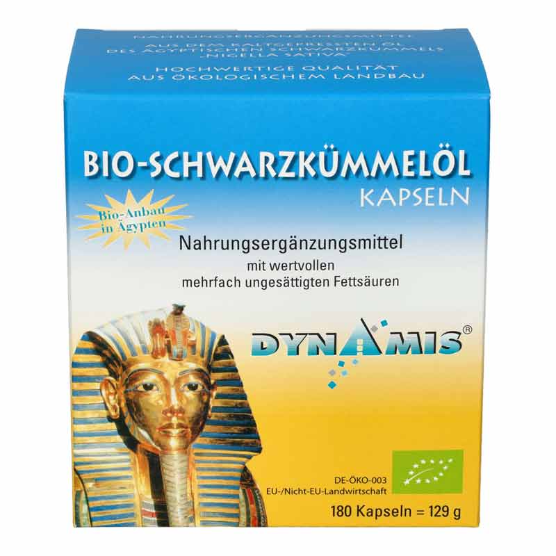 SCHWARZKÜMMEL BIO ägypt.Kapseln 180 St Kapseln