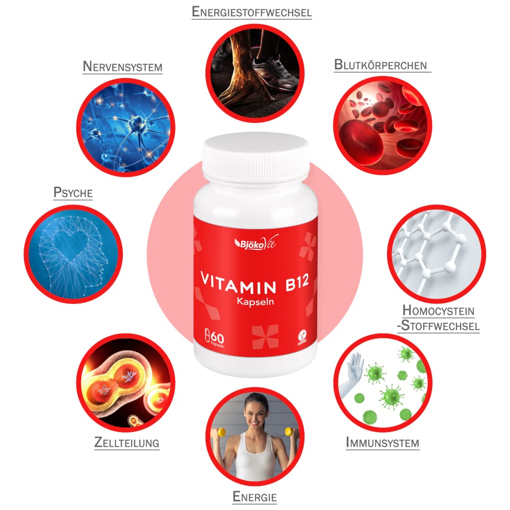 BjökoVit VITAMIN B12 60 St Kapseln