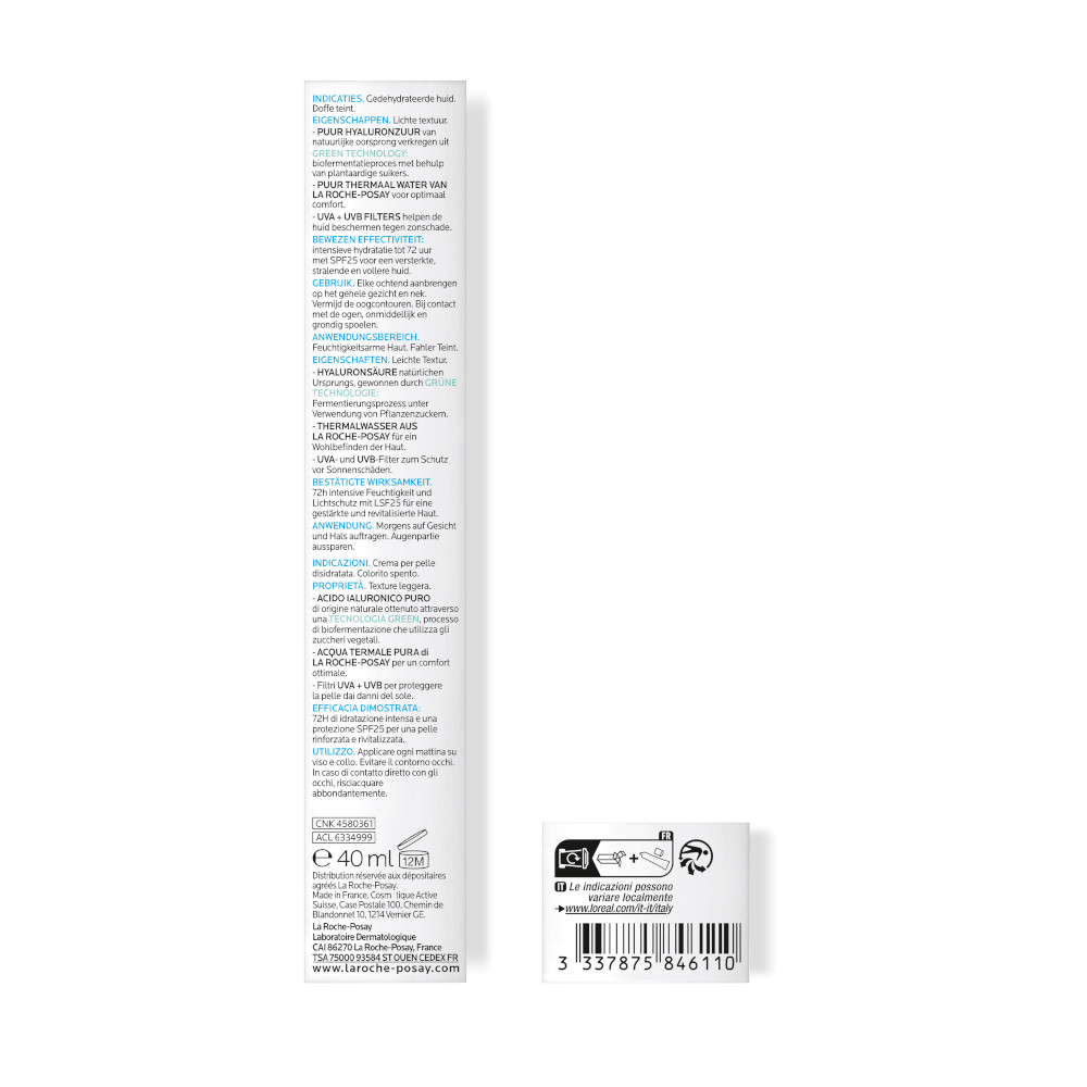 LA ROCHE-POSAY HYDRAPHASE HA UV Leicht 40 ml Creme