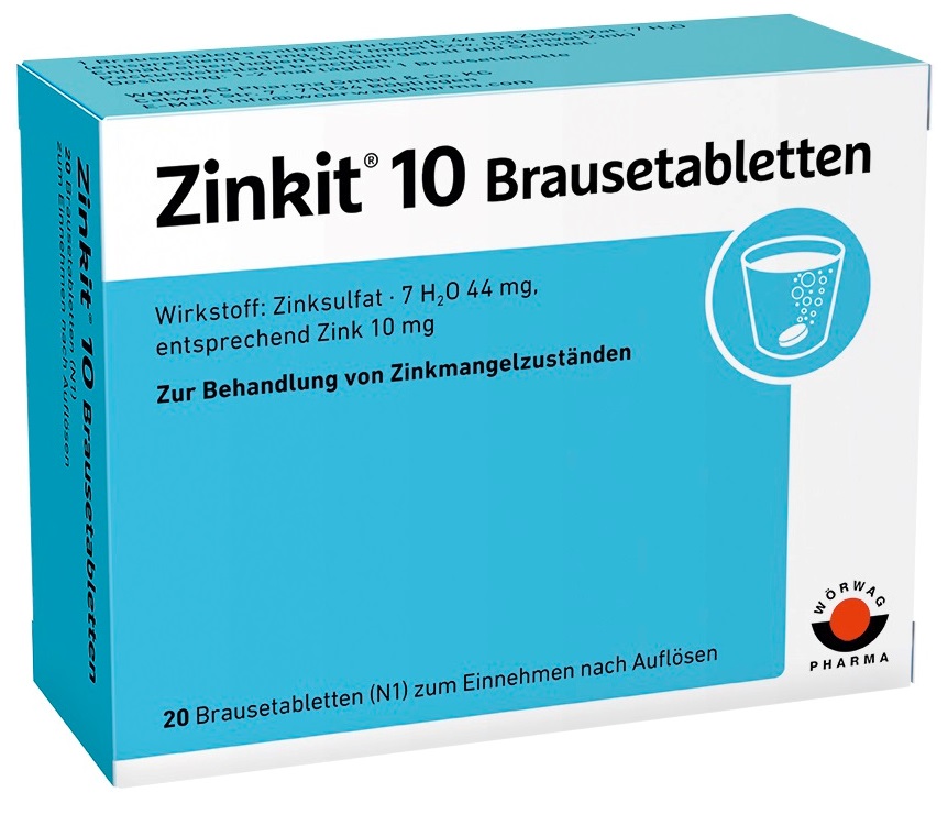 Zinkit 10 20 St Brausetabletten