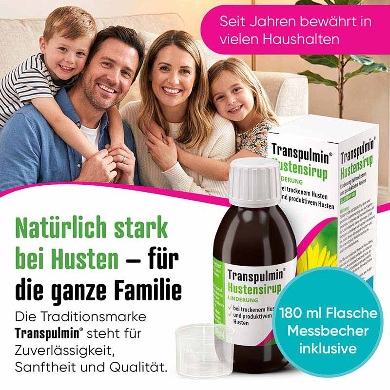 Transpulmin Hustensirup 180 ml Sirup