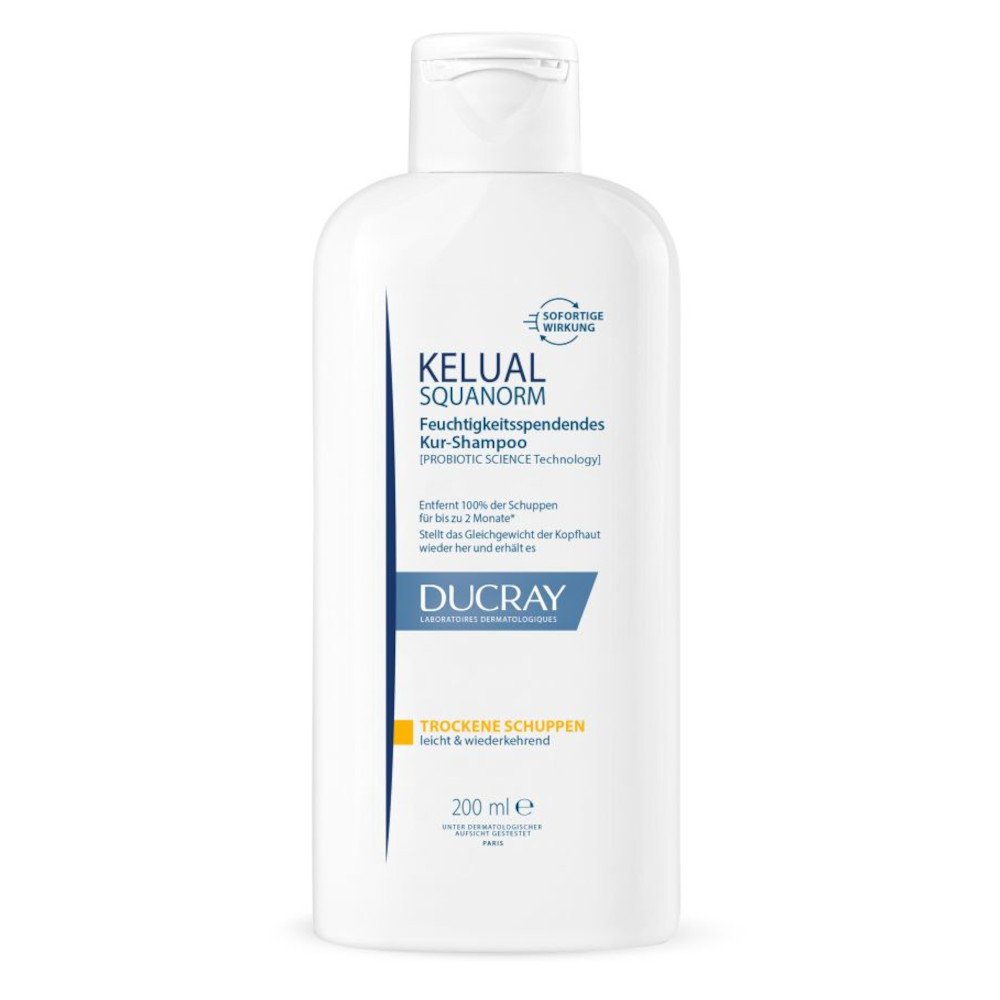 DUCRAY KELUAL SQUANORM Shampoo Trockene Schuppen 200 ml Shampoo