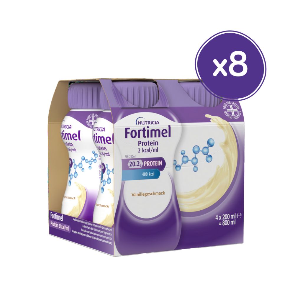 Fortimel Protein 2 kcal/ml Vanille-Geschmack 32X200 ml Flüssigkeit