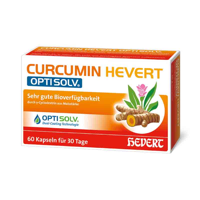 CURCUMIN HEVERT OPTISOLV 60 St Kapseln
