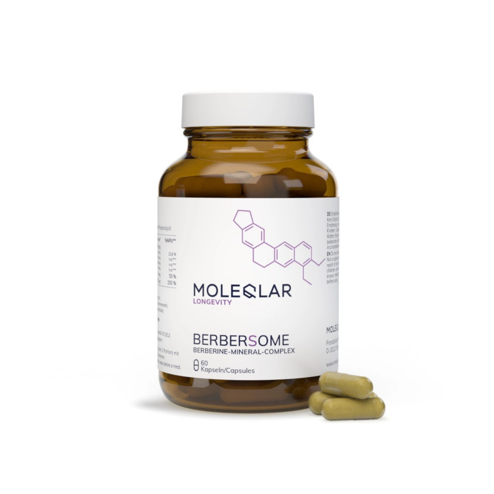 MOLEQLAR BERBERSOME BERBERINE-MINERAL-COMPLEX 60 St Kapseln