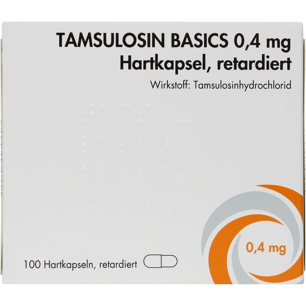 TAMSULOSIN BASICS 0,4 mg Hartkaps.retard.SUN 100 St Retard-Kapseln