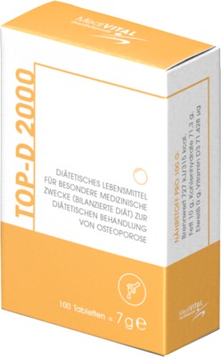 TOP D 2000 Tabletten 100 St Tabletten