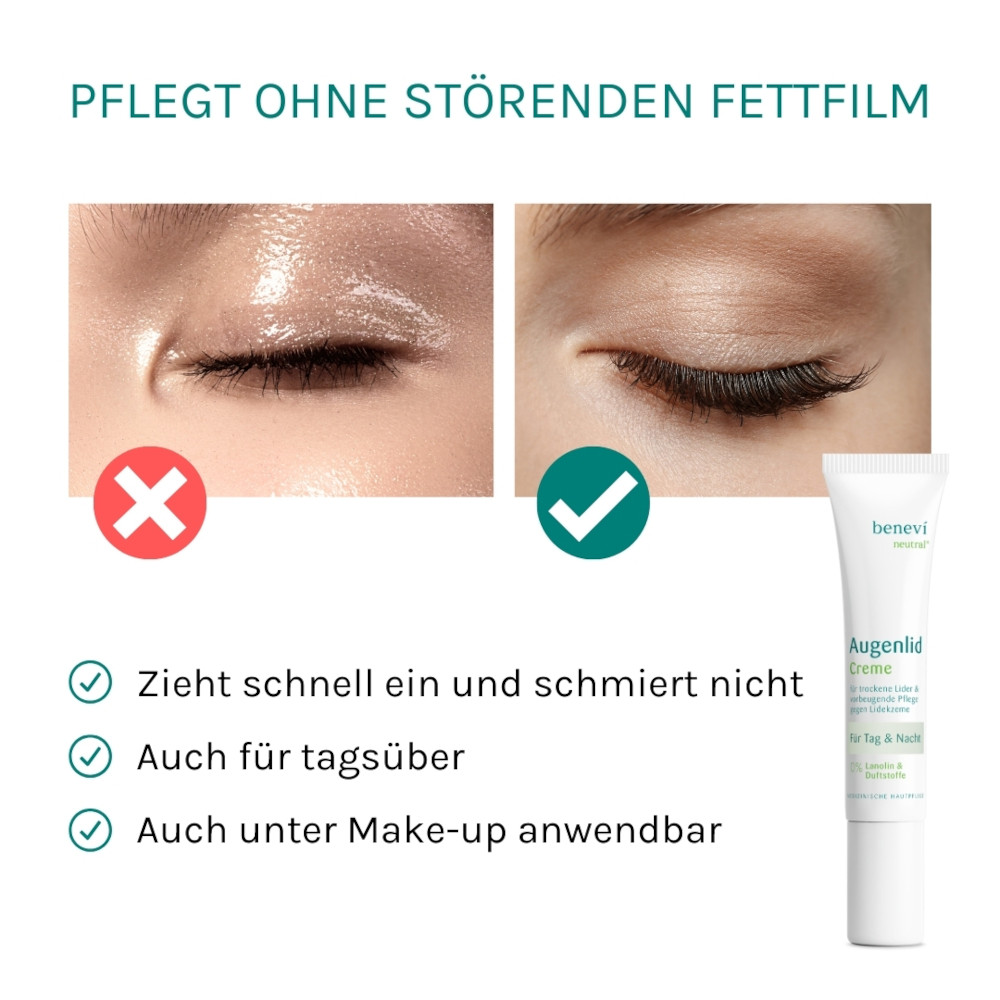 BENEVI Neutral Augenlid-Creme 15 ml Creme