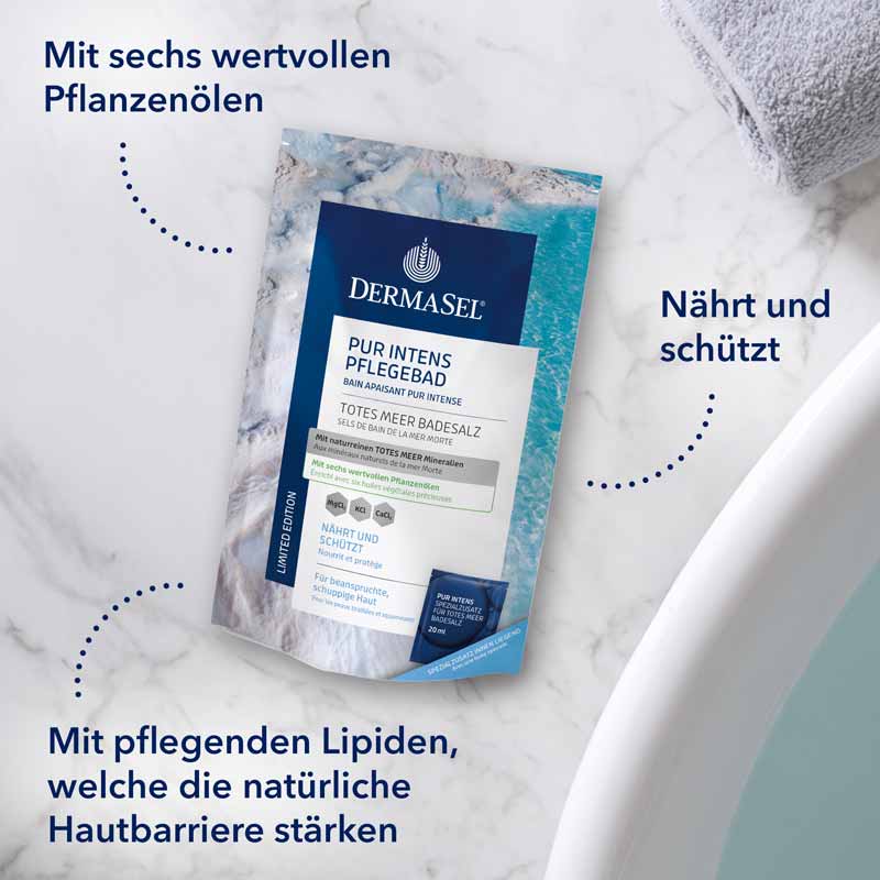 DERMASEL PUR INTENS PFLEGEBAD 1 Packung Bad