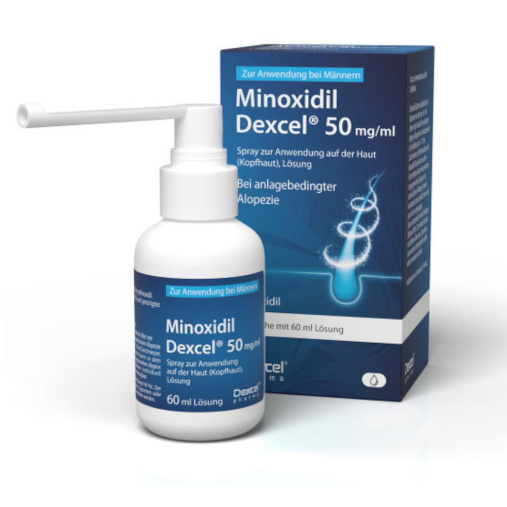 Minoxidil Dexcel 50 mg/ml 60 ml Lösung