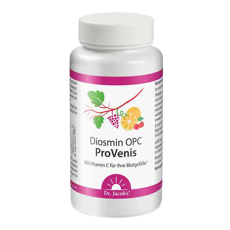 Dr. Jacob's Diosmin OPC ProVenis Polyphenole Weinreben vegan