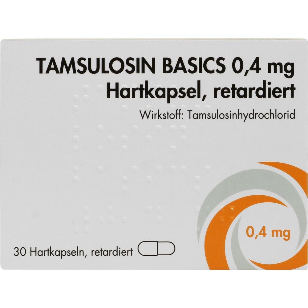 TAMSULOSIN BASICS 0,4 mg Hartkaps.retard.SUN 30 St Retard-Kapseln