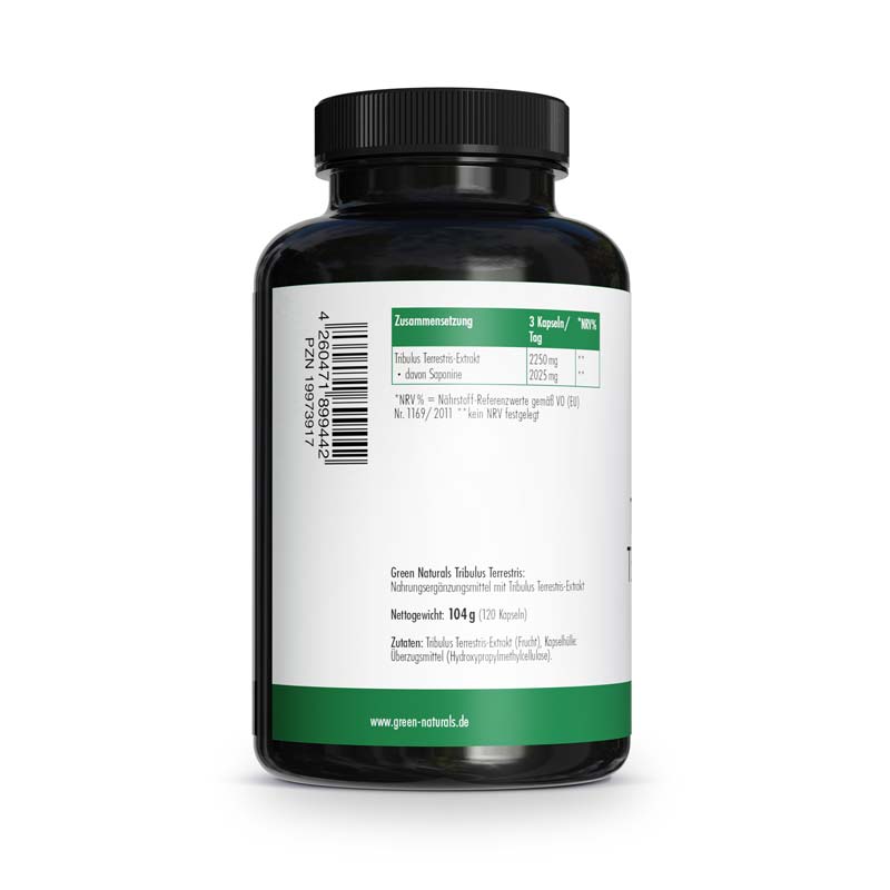 TRIBULUS TERRESTRIS 2250 mg 120 St Kapseln