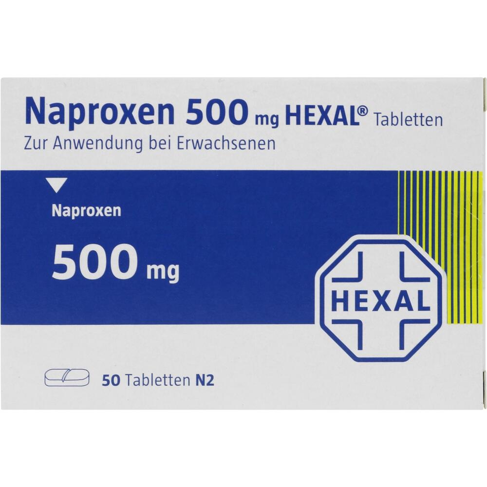 Naproxen 500mg HEXAL 50 St Tabletten