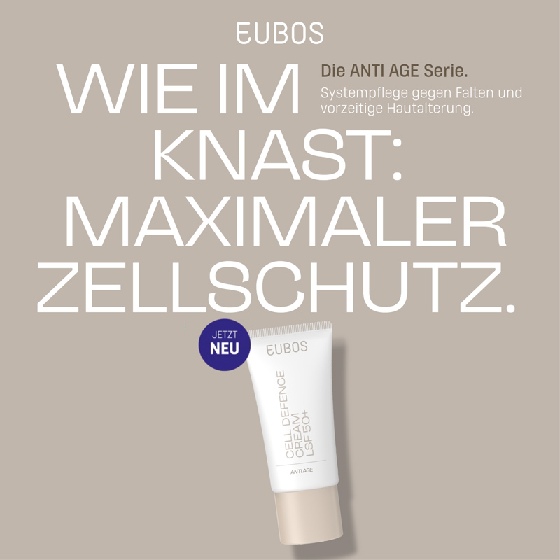 EUBOS CELL DEFENCE CREAM LSF 50+ ANTI AGE 50 ml Tagescreme