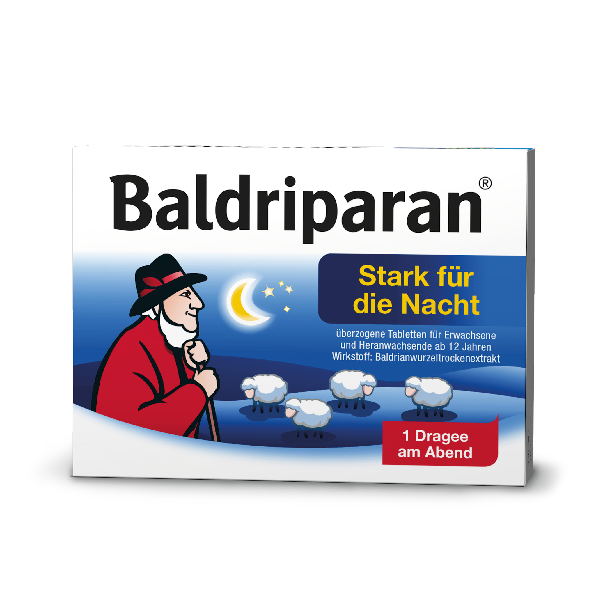 Baldriparan Stark für die Nacht 60 St Überzogene Tabletten