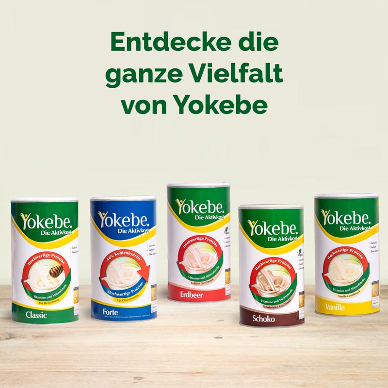 Yokebe Aktivkost Classic NF 500 g Pulver