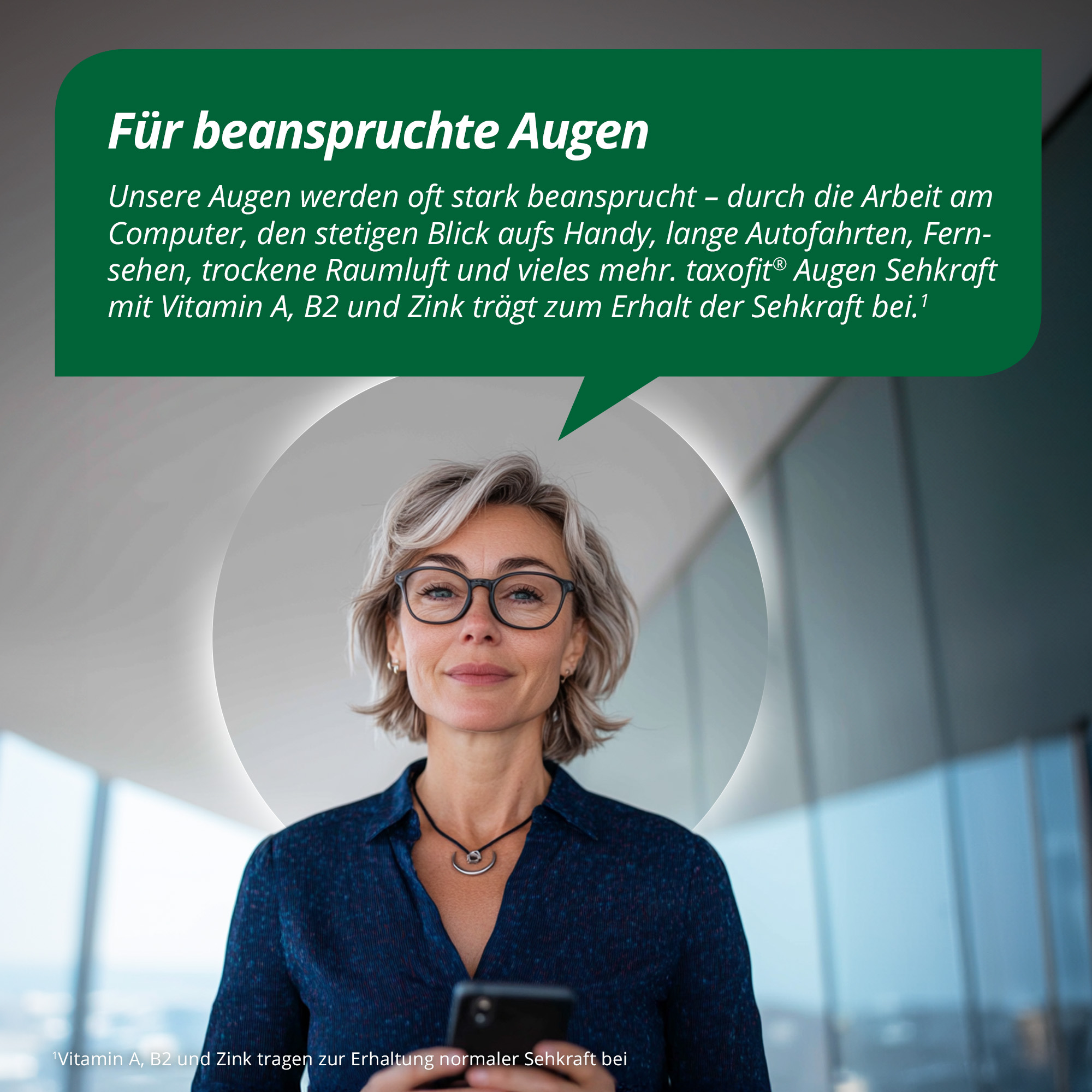 taxofit Augen Sehkraft Tag + Nacht 30 St Kapseln