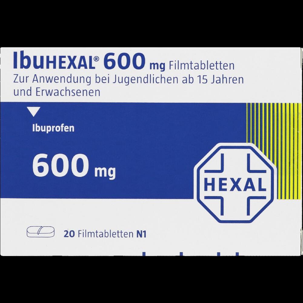 IbuHEXAL 600mg 20 St Filmtabletten