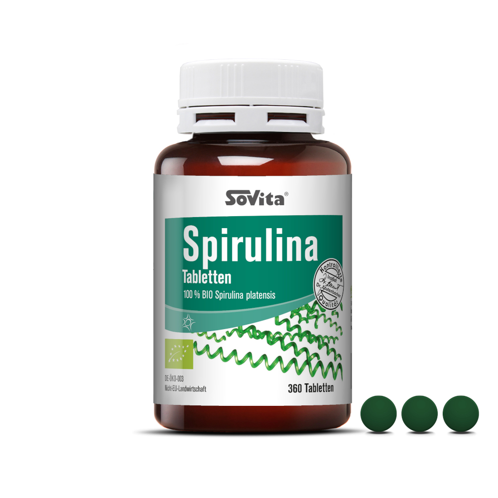 sovita Spirulina BIO 360 St Tabletten