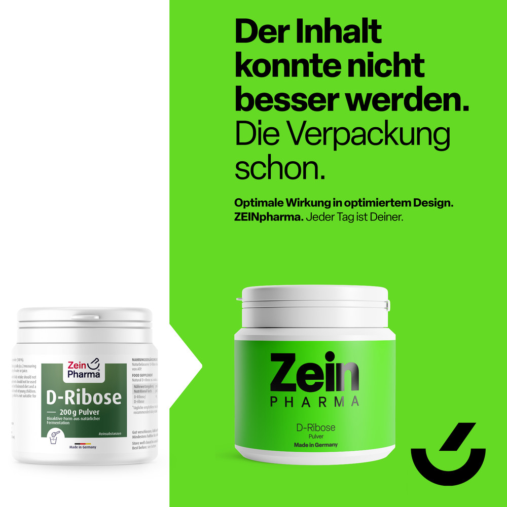 Zein PHARMA D-Ribose 200 g Pulver