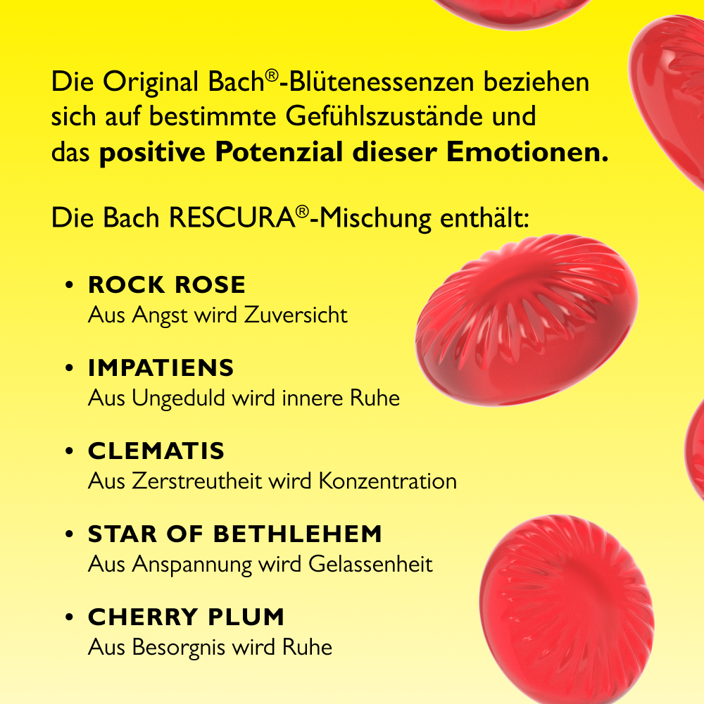 Bach RESCURA PASTILLEN Wassermelone 50 g Pastillen