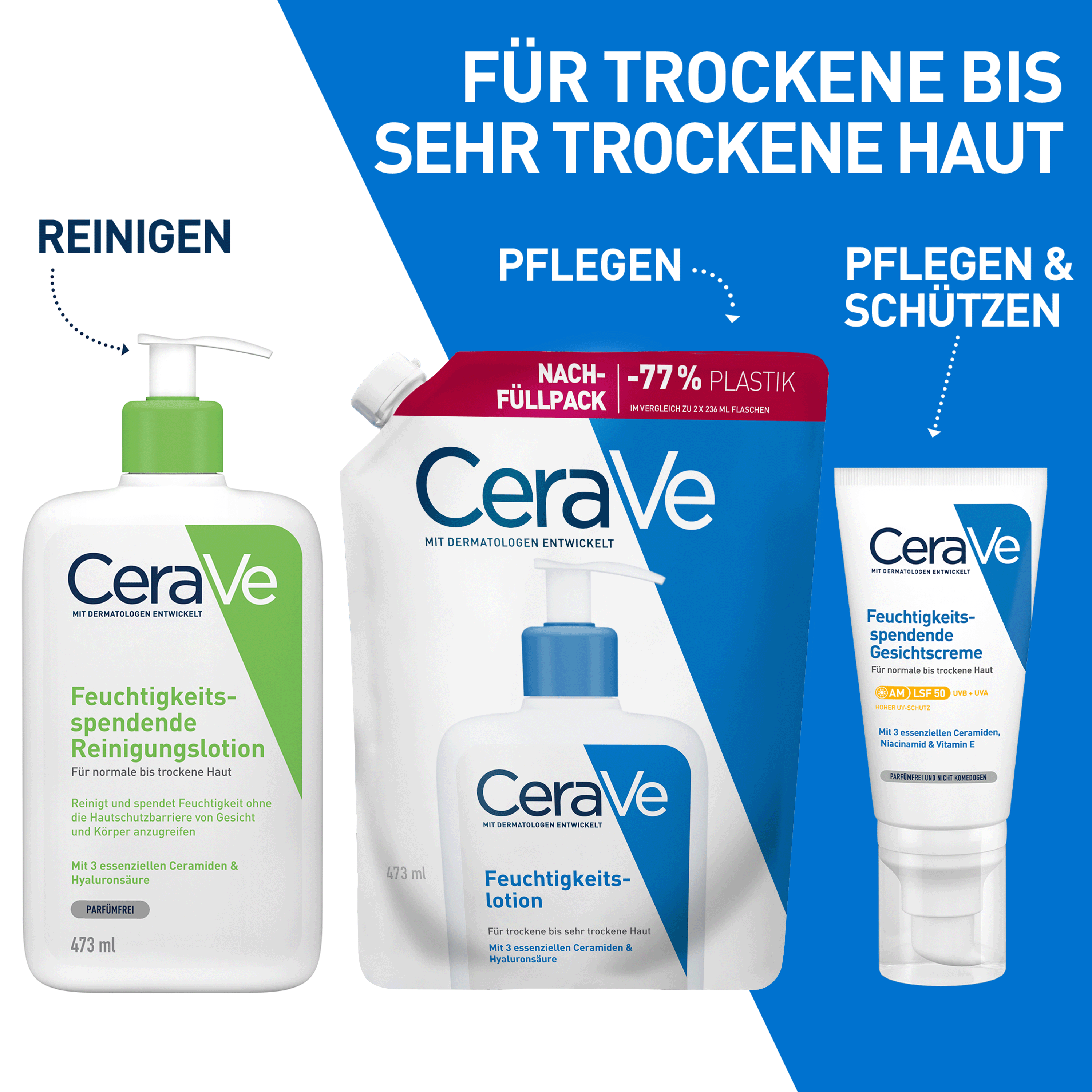 CeraVe Feuchtigkeitslotion NF 473 ml Lotion