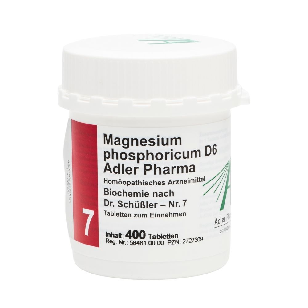 Magnesium phosphporicum D6 Adler Pharma Biochemie nach Dr. Schüßler Nr. 7 400 St Tabletten
