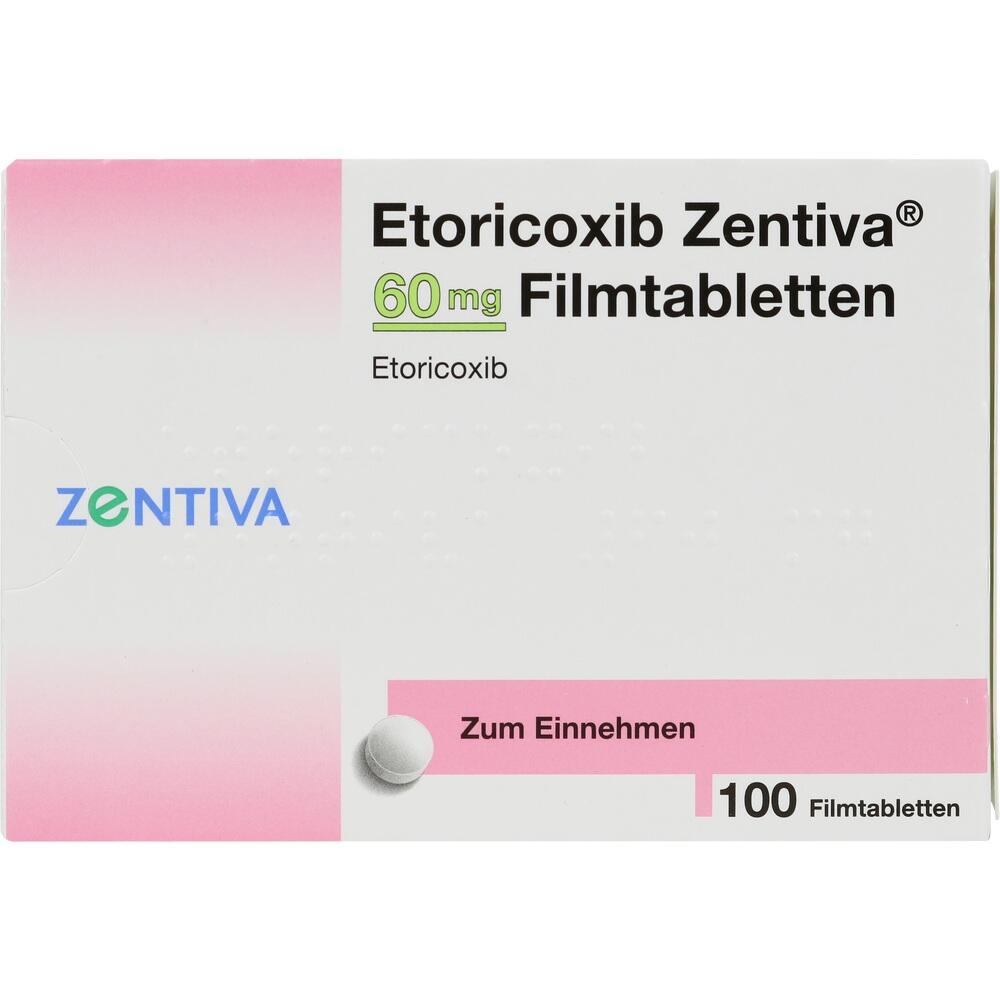 Etoricoxib Zentiva 60mg 100 St Filmtabletten