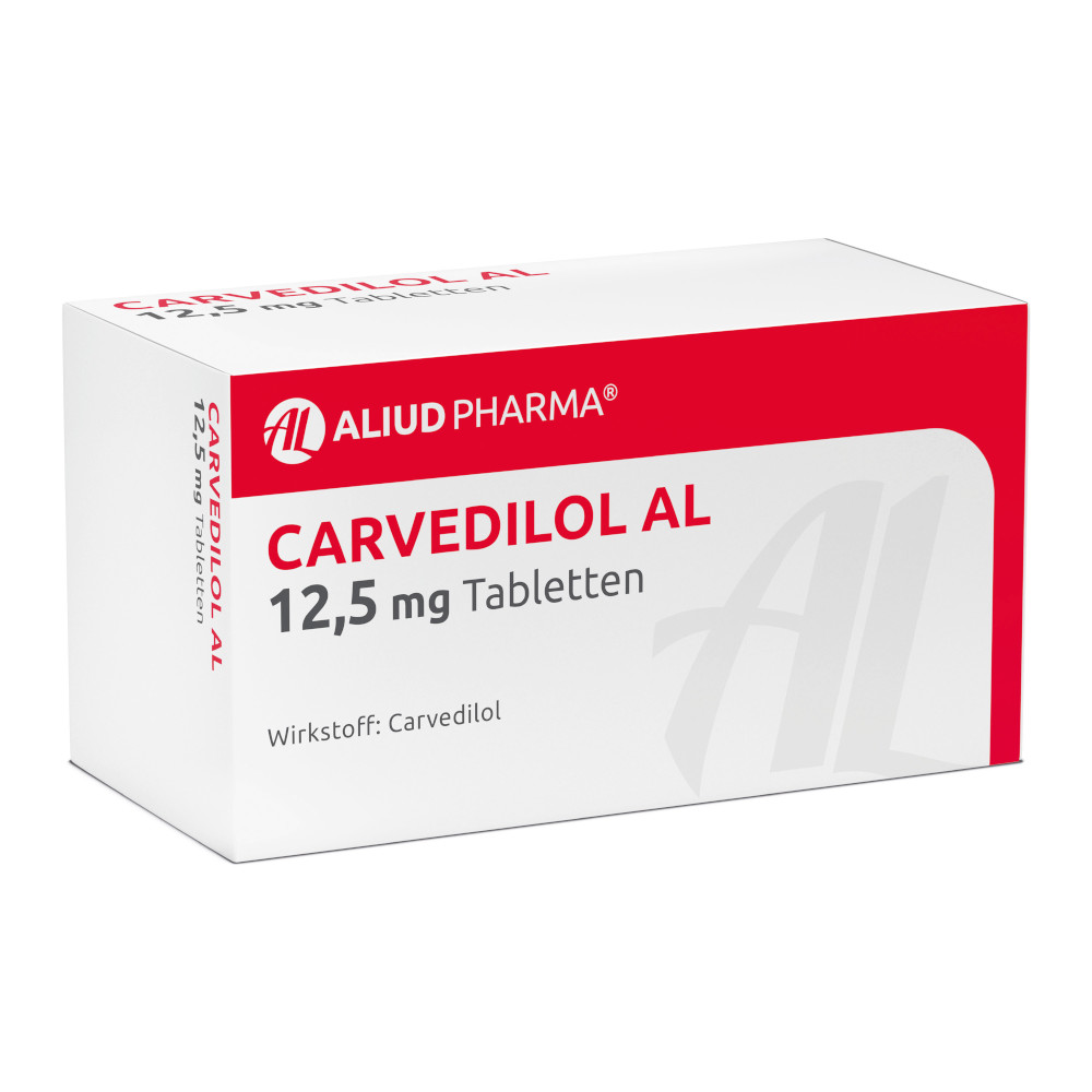 Carvedilol AL 12,5mg 100 St Tabletten