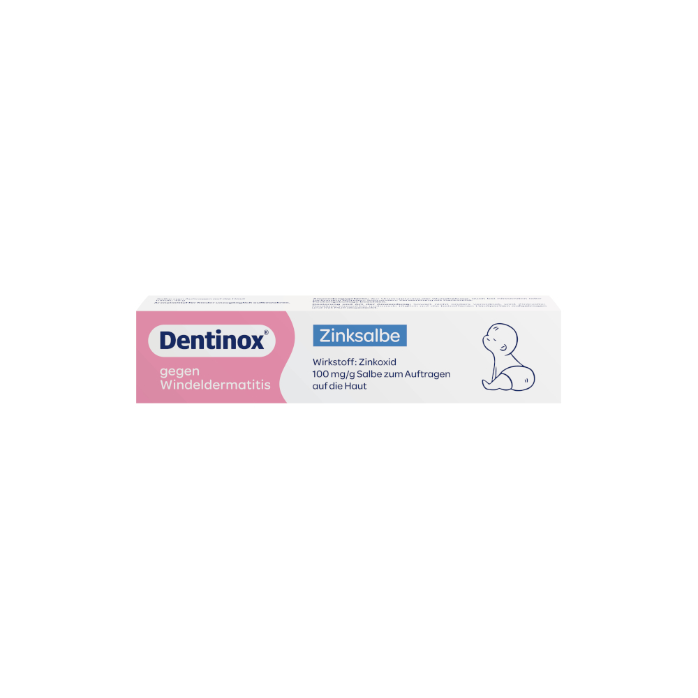 Dentinox Zinksalbe gegen Windeldermatitis 45 g Salbe