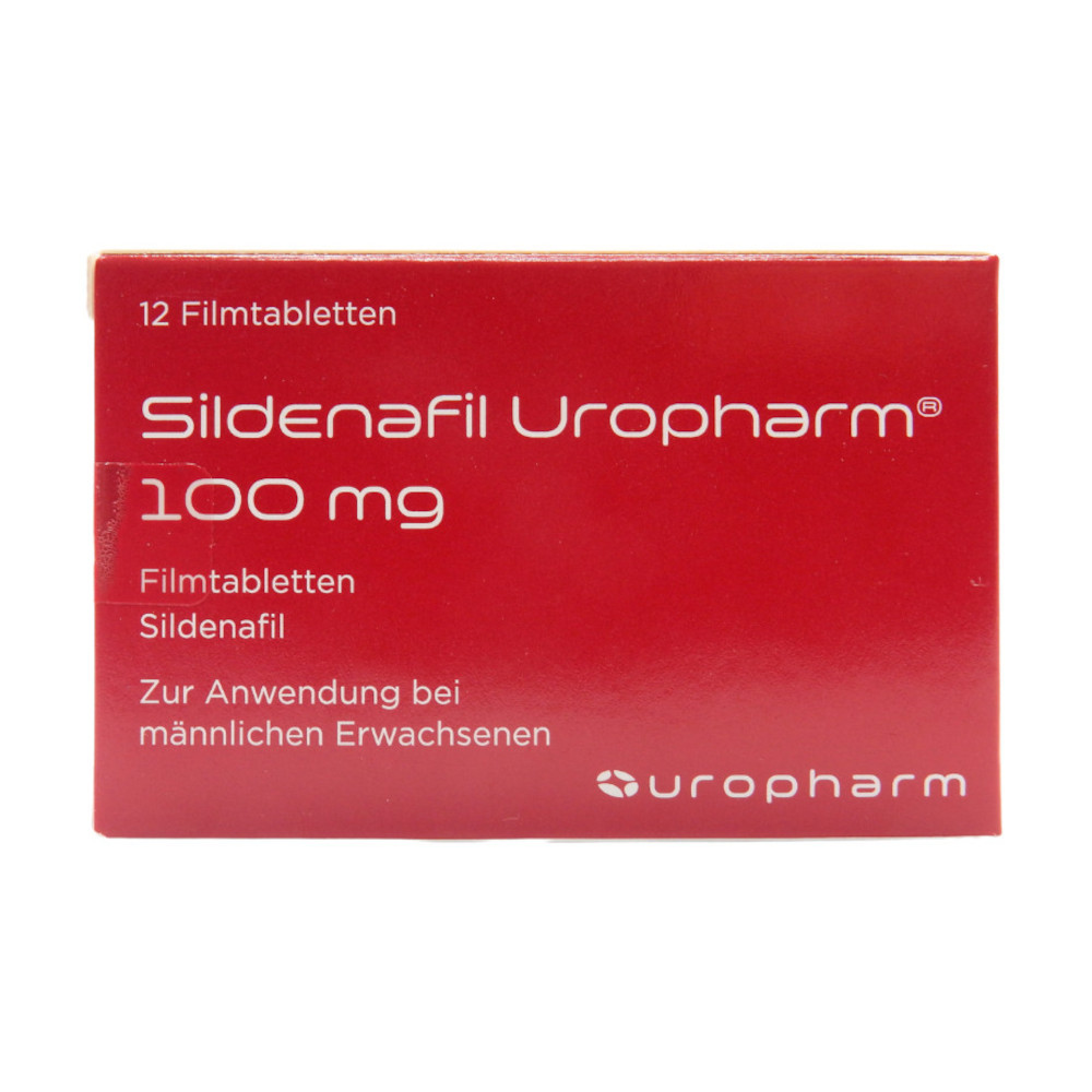 Sildenafil Uropharm 100mg 12 St Filmtabletten