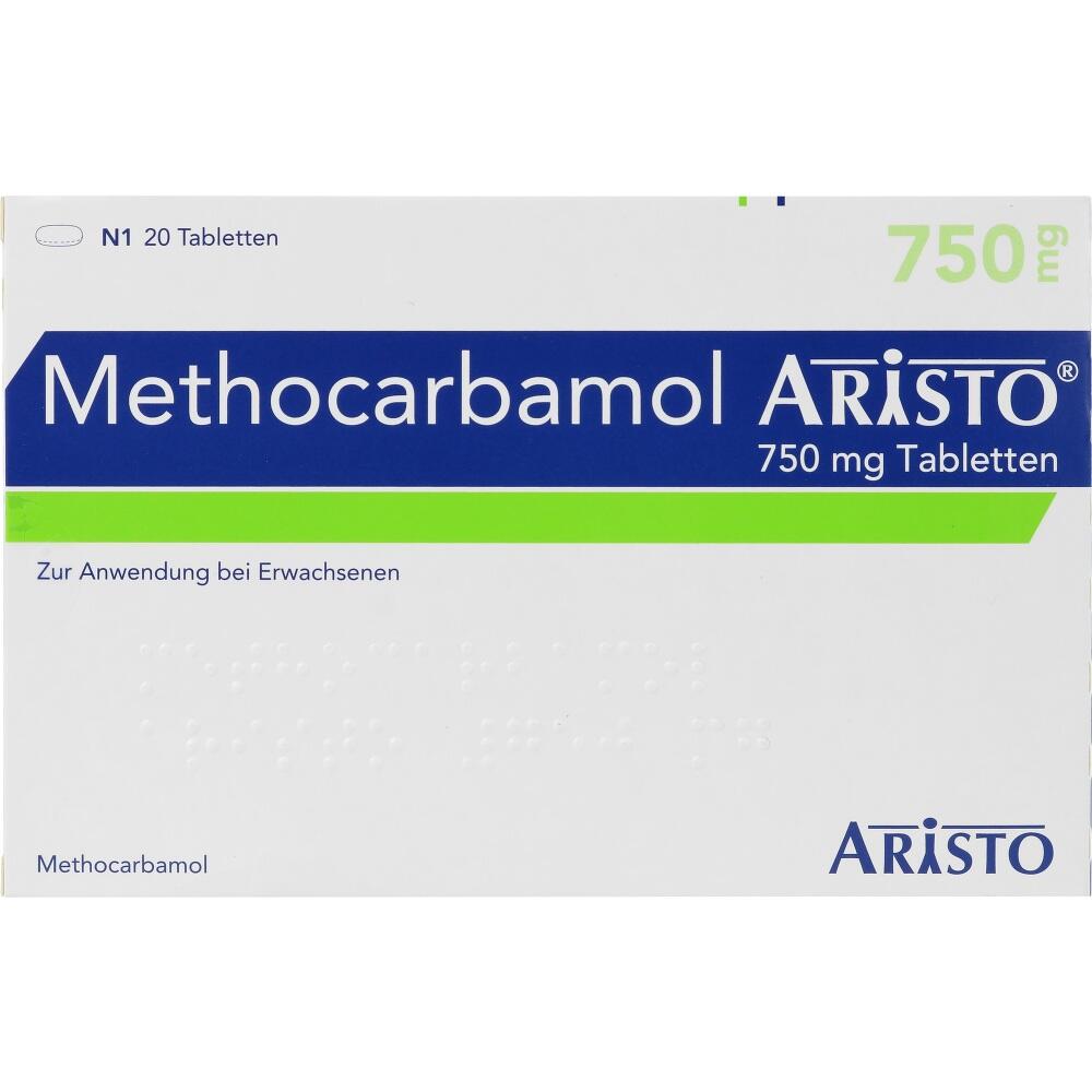 Methocarbamol ARISTO 750 mg 20 St Tabletten