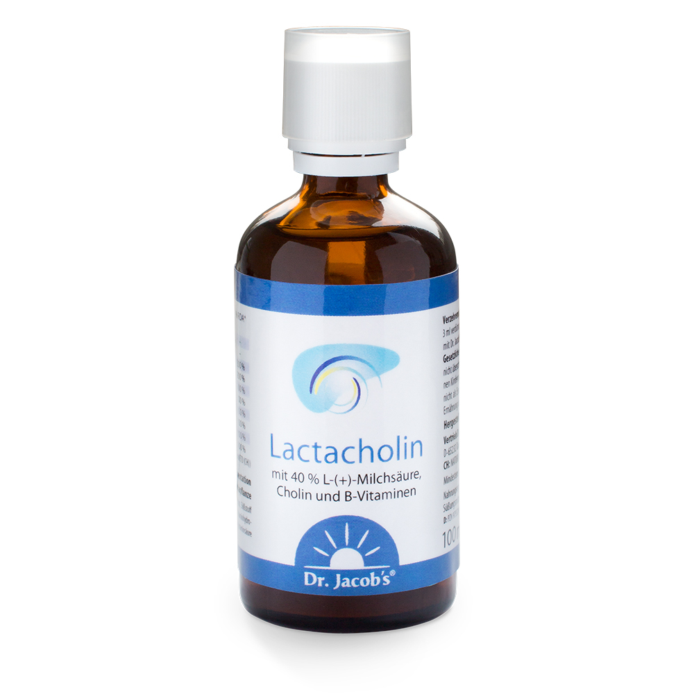 Dr. Jacob's LactaCholin Milchsäure Vitamin-B-Komplex vegan