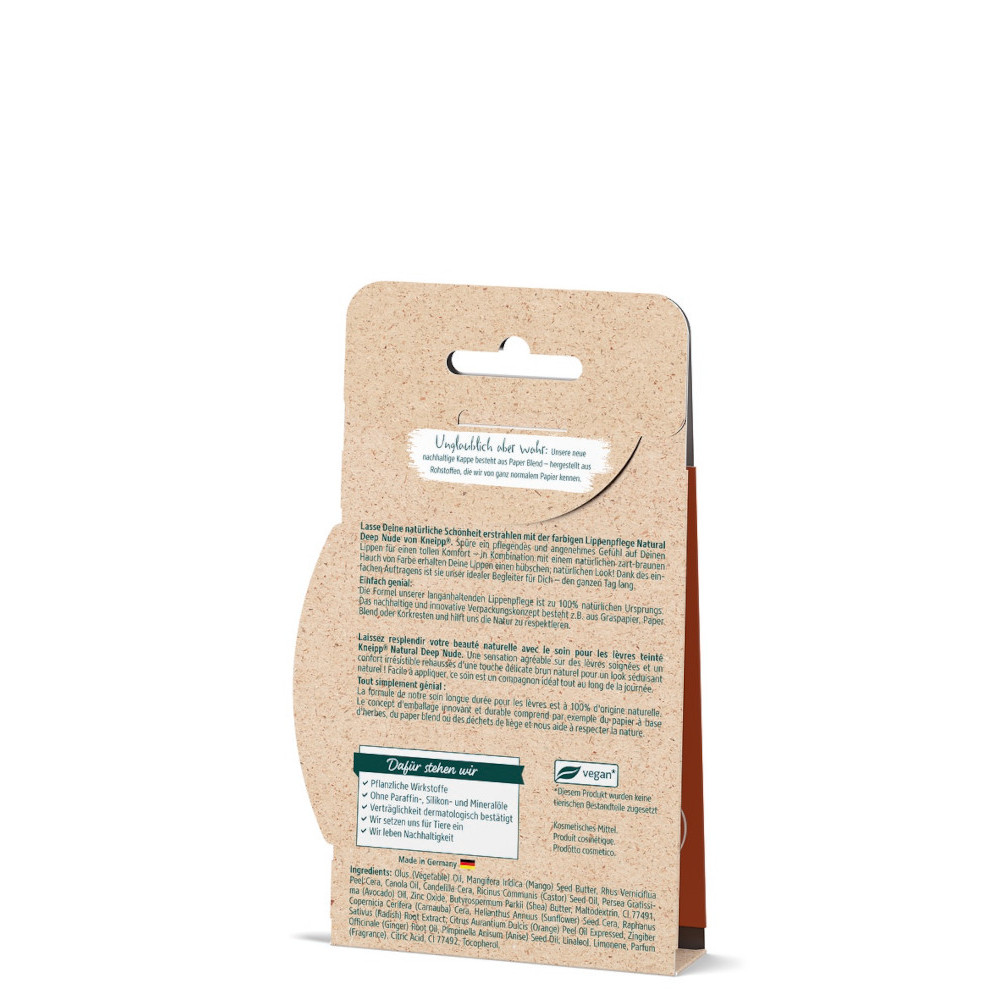 Kneipp FARBIGE LIPPENPFLEGE NATURAL DEEP NUDE 3.5 g Stifte