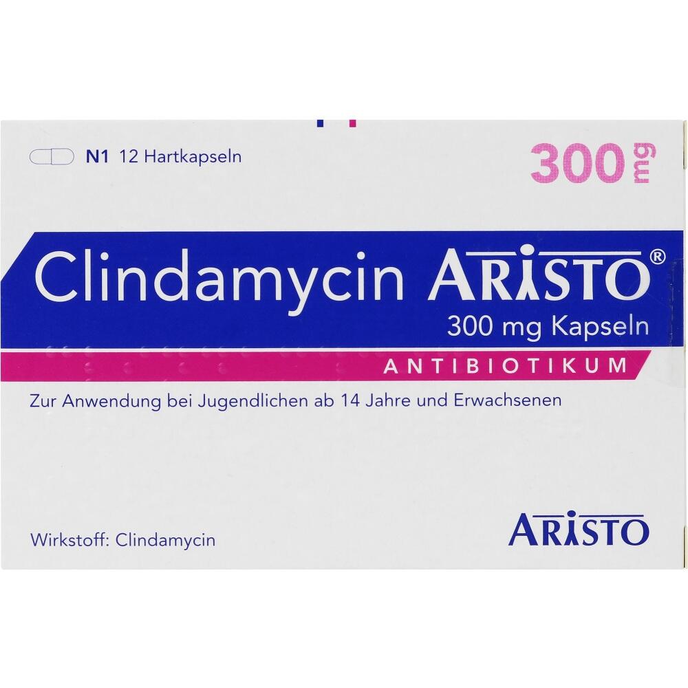 Clindamycin Aristo 300mg 12 St Hartkapseln