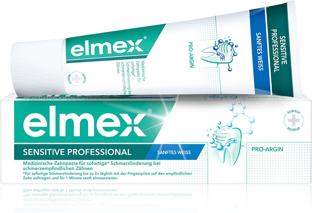 elmex SENSITIVE PROFESSIONAL SANFTES WEISS Zahnpasta 75 ml Zahnpasta