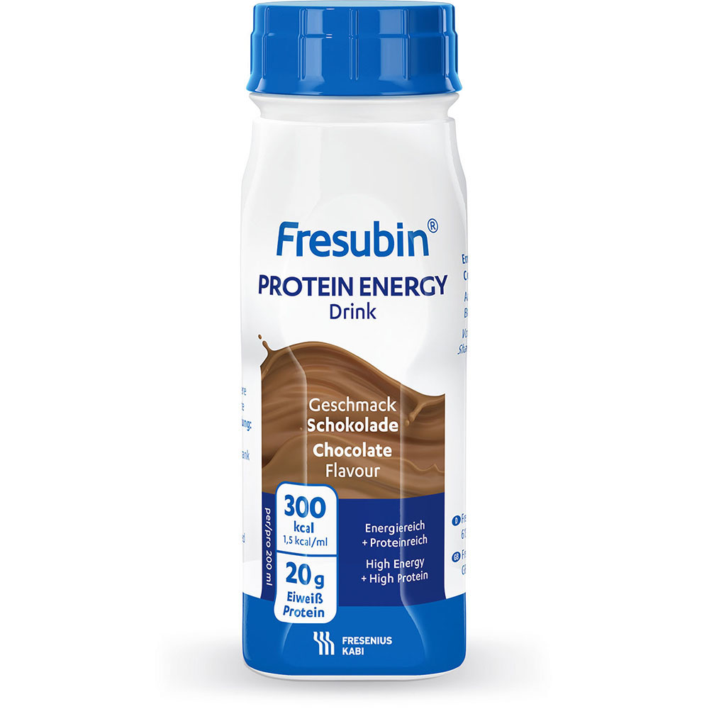 Fresubin Protein Energy DRINK Trinknahrung Schokolade 6X4X200 ml Lösung