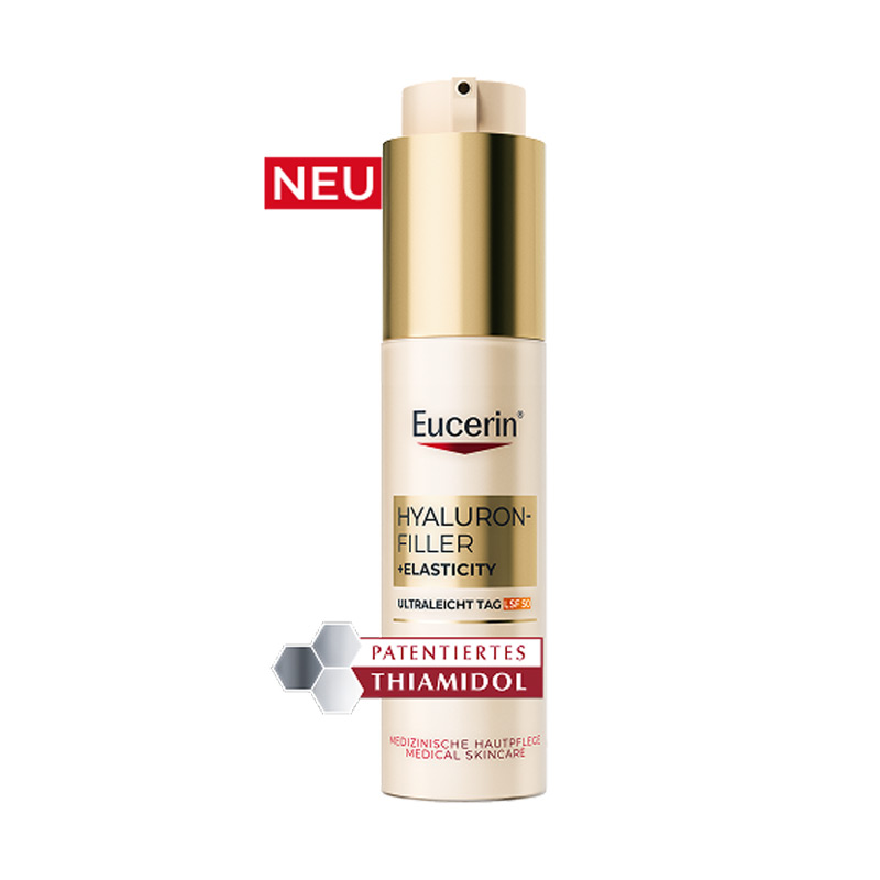 Eucerin HYALURON-FILLER+ELASTICITY ULTRALEICHT TAG LSF 50 +20% sparen* 50 ml Creme