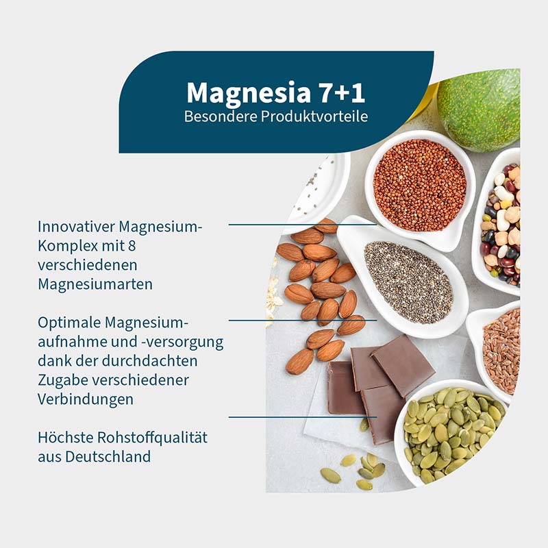 NatuGena Magnesia 7+1 90 St Kapseln