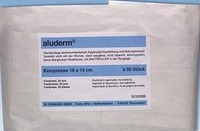 ALUDERM Kompressen 10x10 cm 50 St Kompressen
