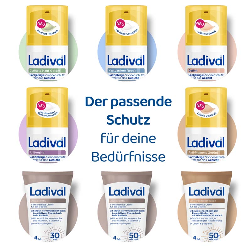 Ladival Anti-Pigmentflecken Sonnenschutz-Creme Gesicht LSF 50+ 50 ml Creme