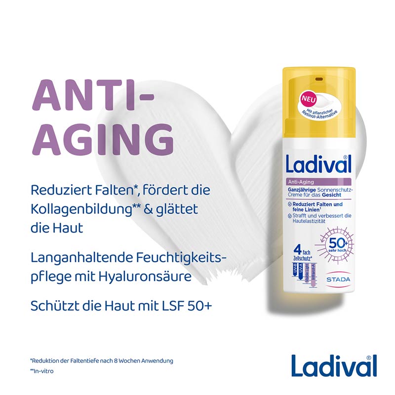 Ladival Anti-Aging Sonnenschutz-Creme LSF 50+ 50 ml Creme