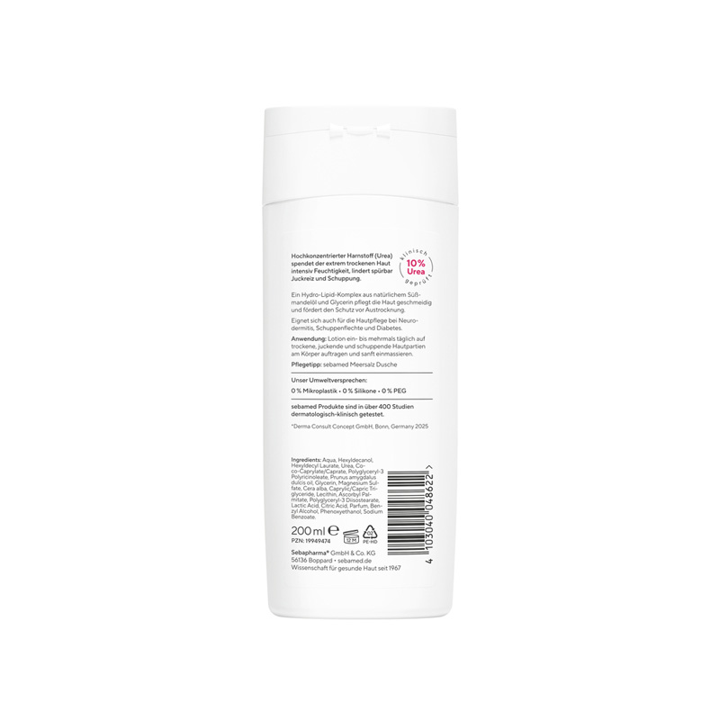 sebamed AKUT LOTION Urea 10% 200 ml Lotion