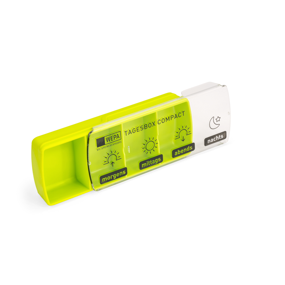 WEPA Tagesbox Compact farbig sortiert 1 St
