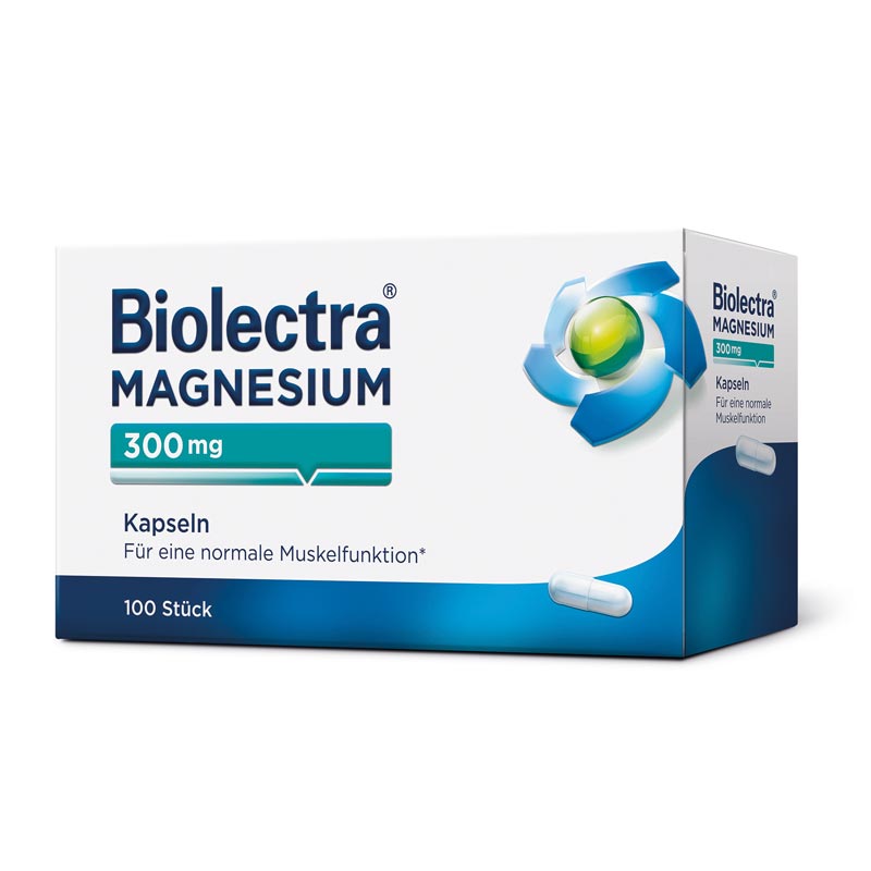 Biolectra MAGNESIUM 300mg 100 St Kapseln