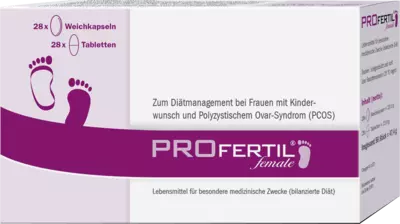 PROFERTIL female Tbl./Kps.Kombipckg.1 Monat 1 St Kombipackung